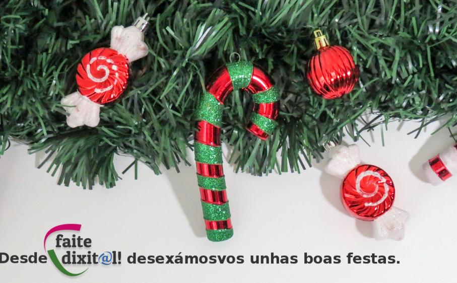 Boas festas desde Faite dixital.