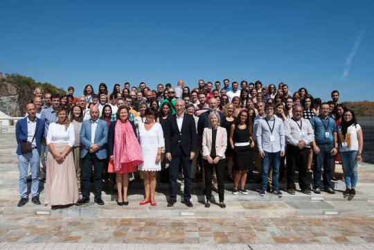 Participantes en la edición de las lanzaderas gallegas de 2016.