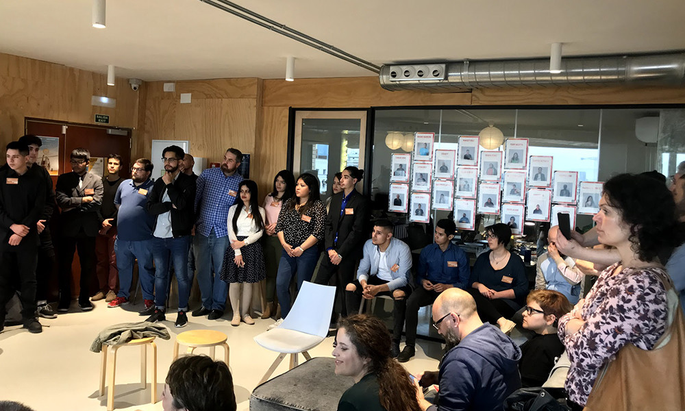 Participantes en una bootcamp.