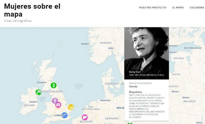 Pantallazo de la app.