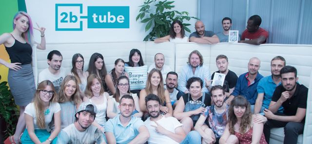 El equipo de la red de contenidos 2btube