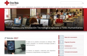 Pantallazo de la web.