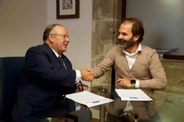 Firma del convenio.
