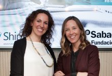 Clara Navarro y Sonia Mulero.