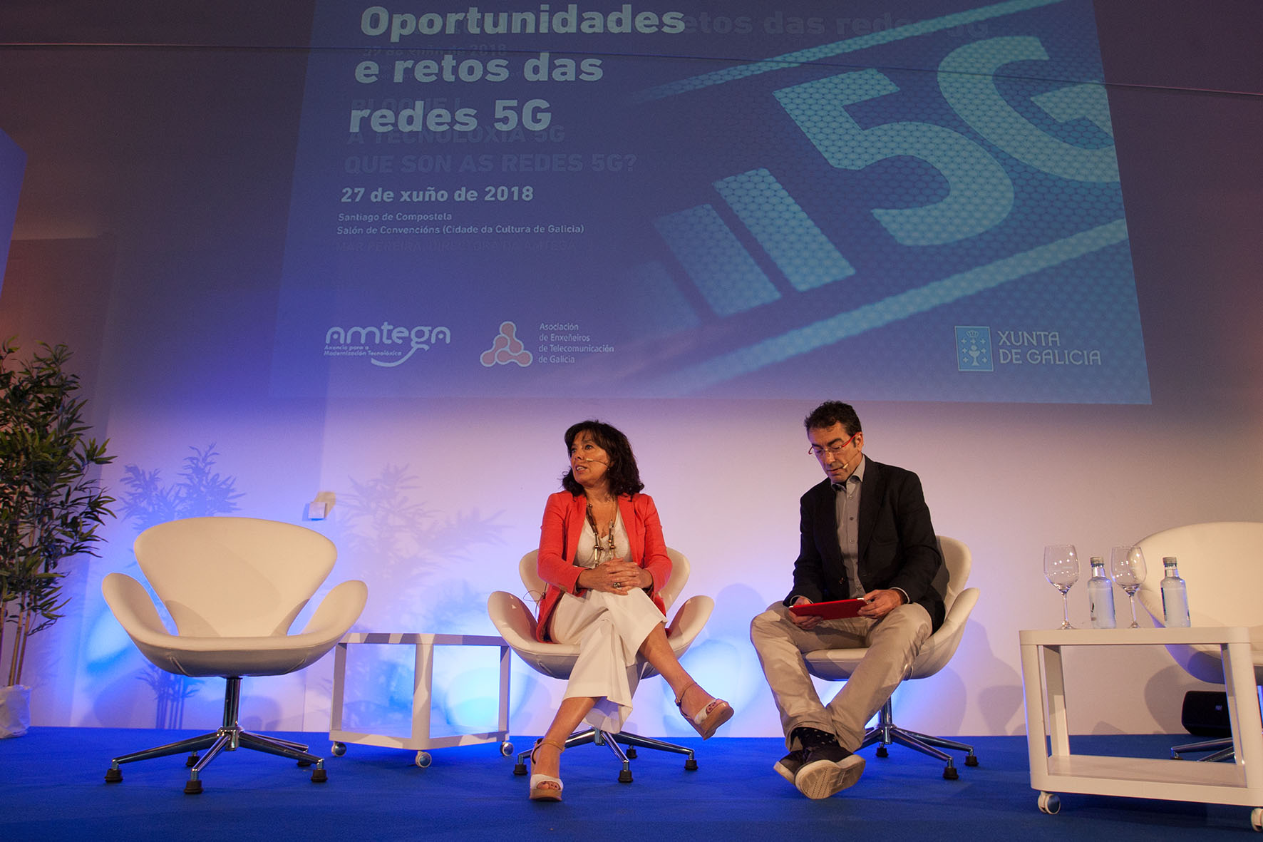 Mar Pereira e Julio Sánchez.