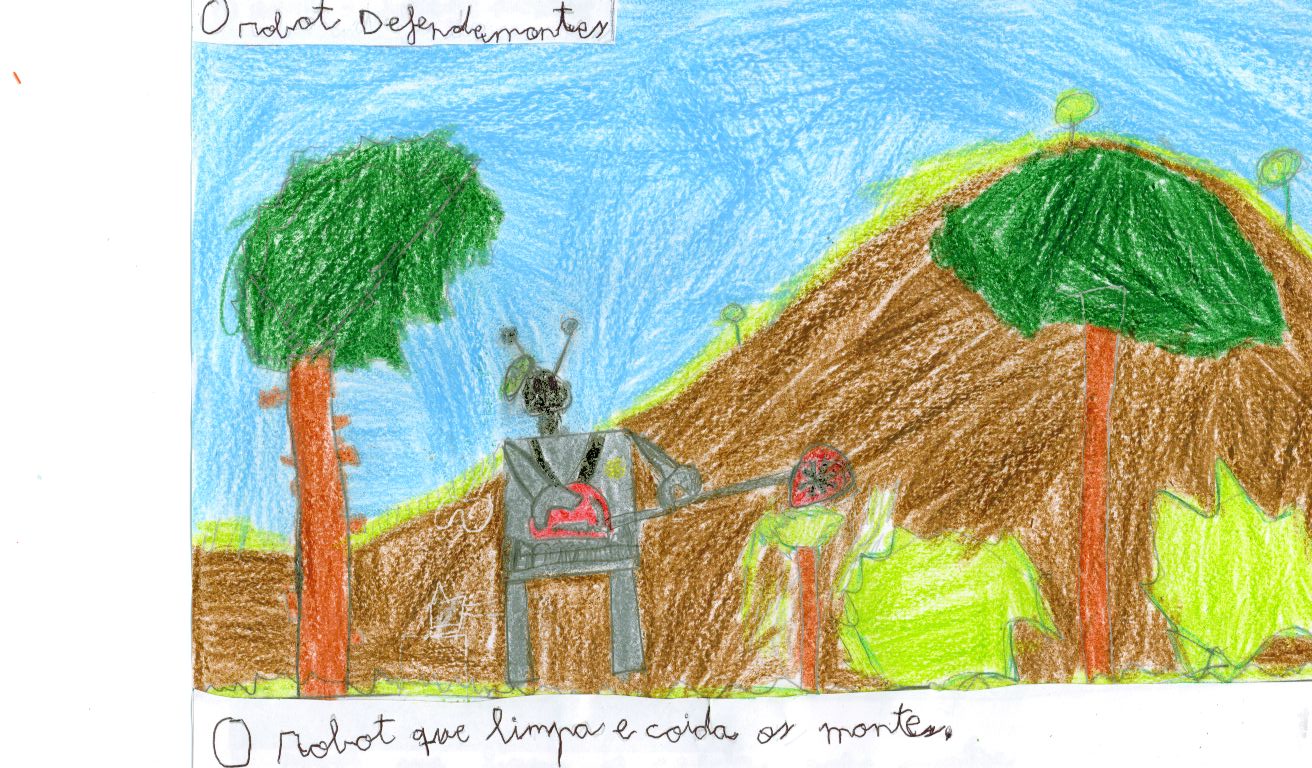 Debuxo gañador no concurso.