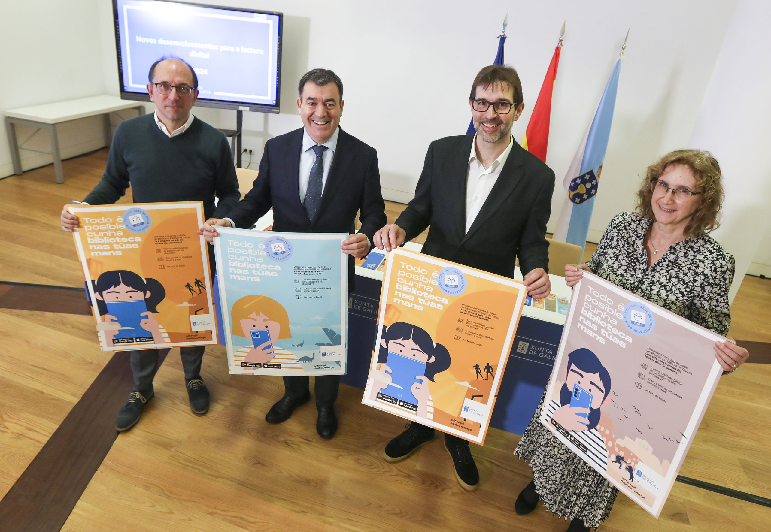 Presentación da App da Rede de Bibliotecas Públicas de Galicia.
