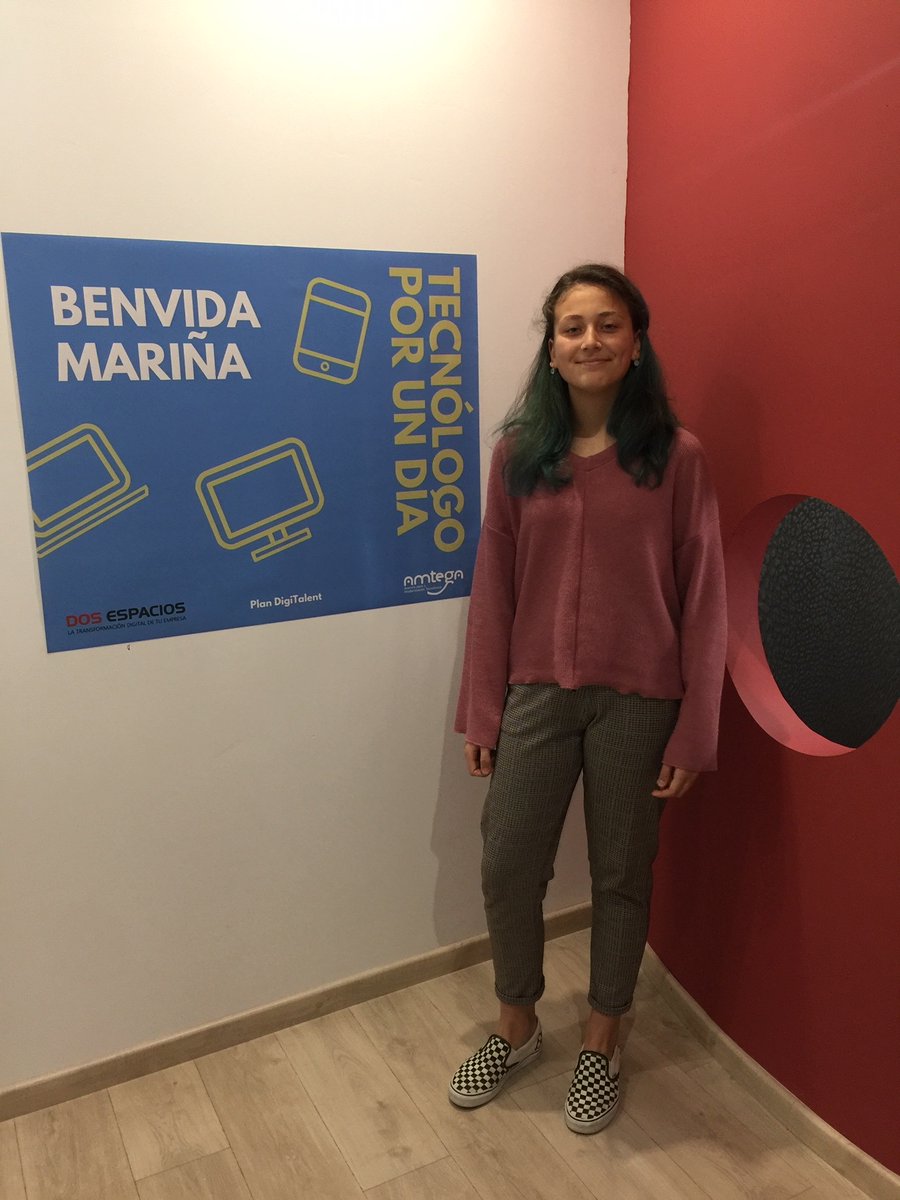 Mariña, unha das Tecnólogas por un día.