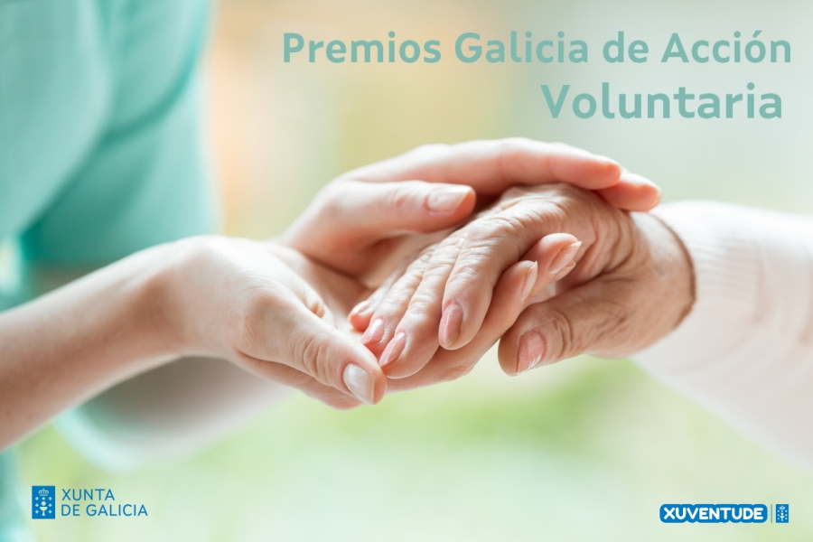 La Xunta convoca una nueva edición de los "Premios Galicia de Acción Voluntaria" para reconocer la labor de personas y entidades en el 2023