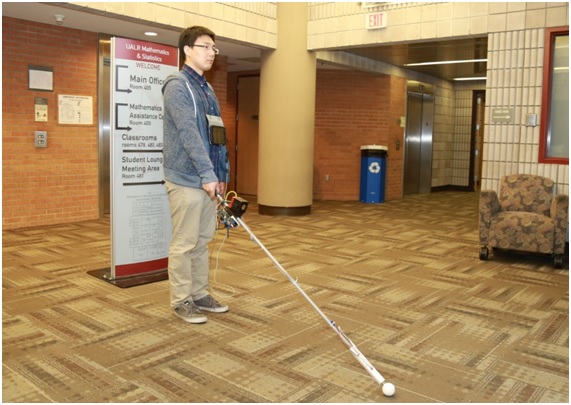 Bastón co-robótico.