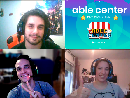 Equipo de 'able center'.