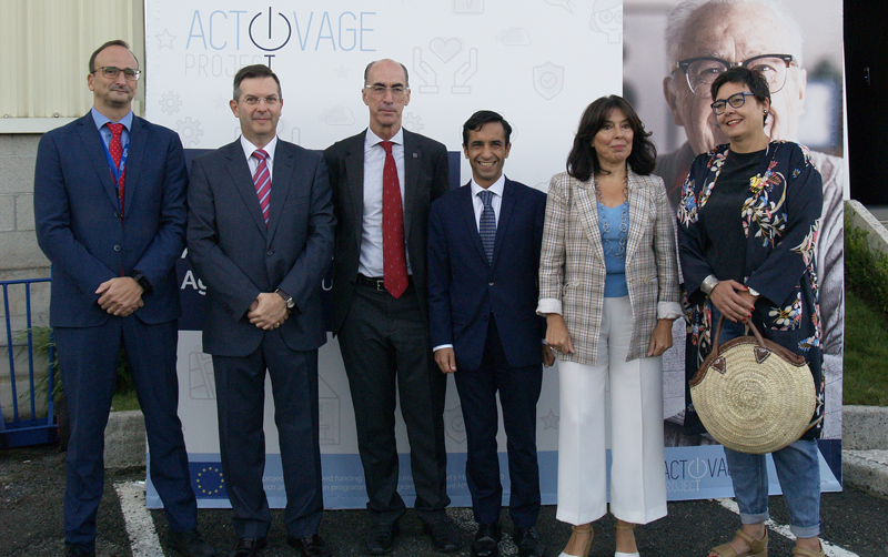 Participantes en la presentación de los primeros avances de Activage.