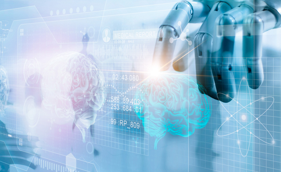 Imaxe que representa a saúde e a tecnoloxía.