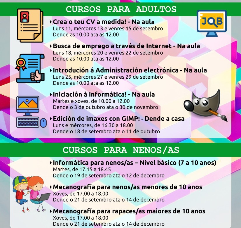 Cartel de la iniciativa.