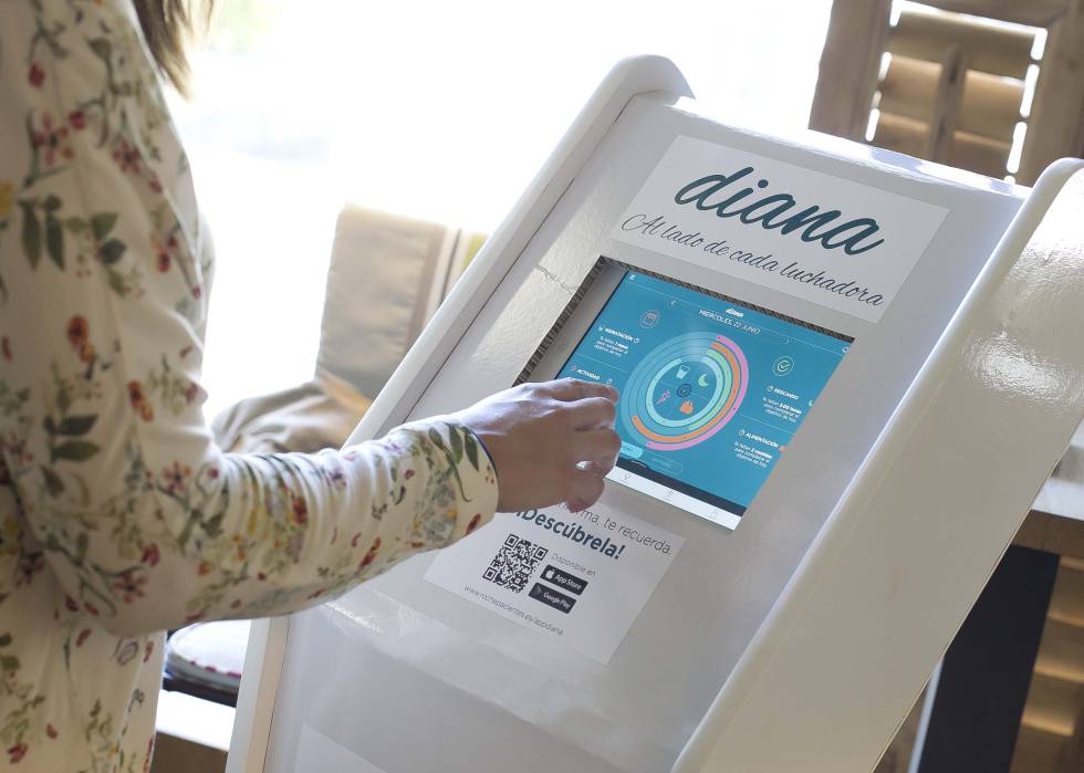 La aplicación permite realizar un seguimiento constante de la enfermedad.