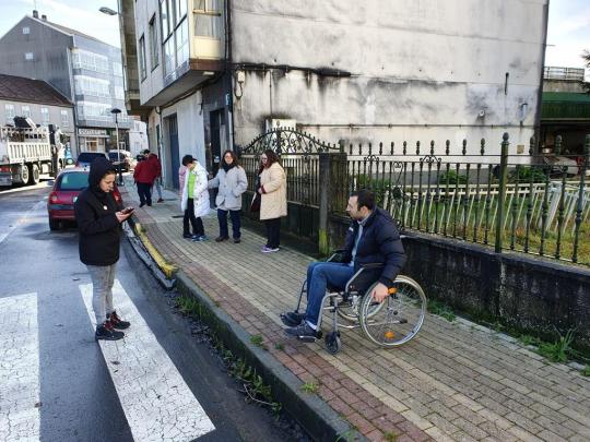 Uso de la app #AccesibilidadAPP en Silleda.