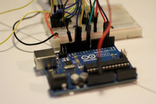 Placa Arduino.