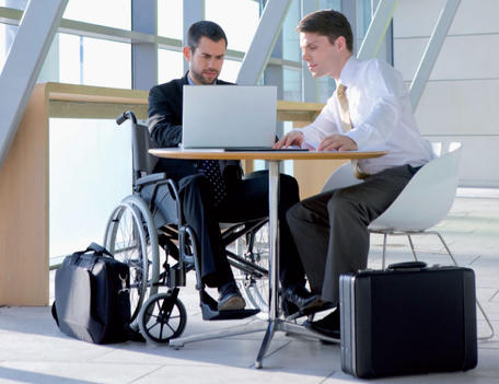 Emprendedor con discapacidad