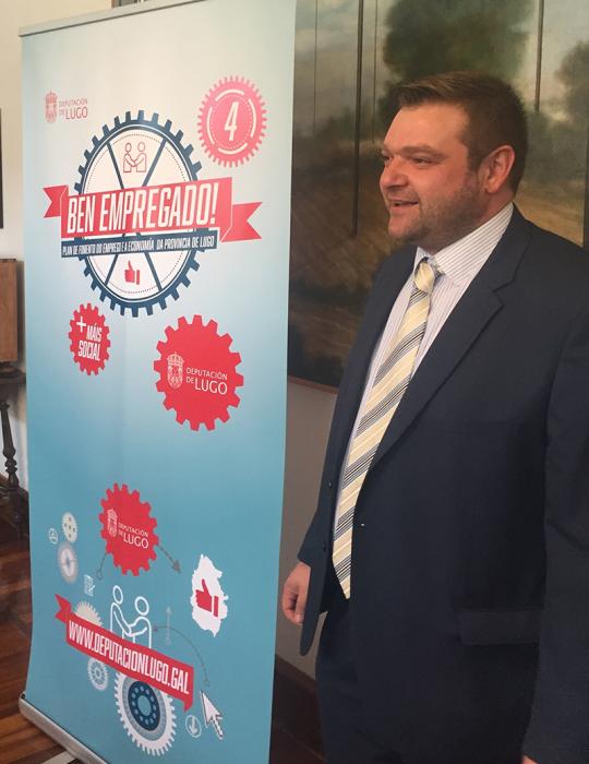 El diputado de Relaciones Institucionales, Álvaro Santos.