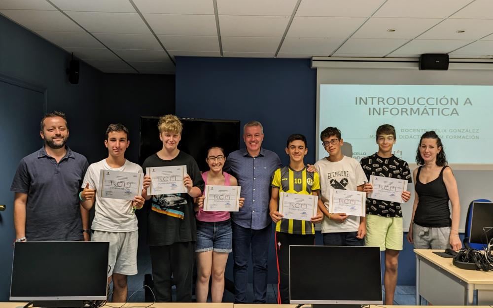 Participantes en la formación.