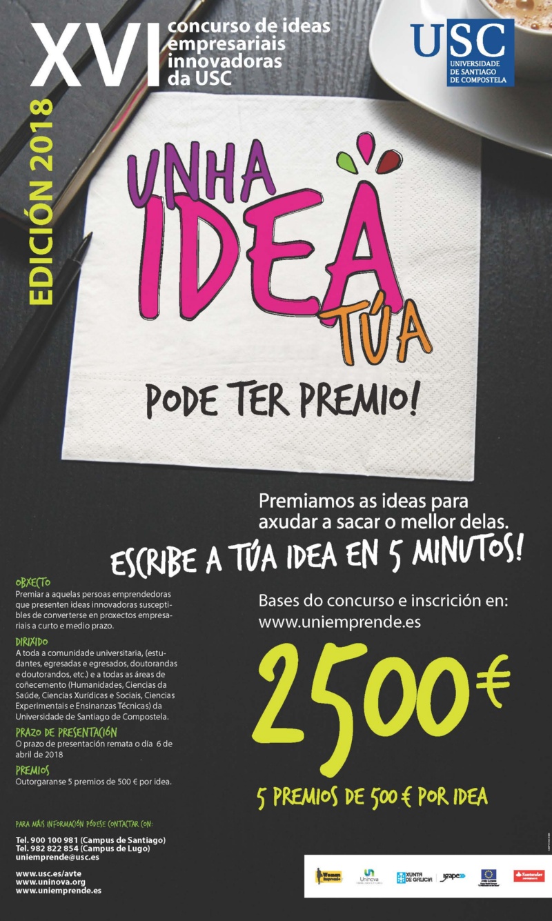 Cartel de los premios.