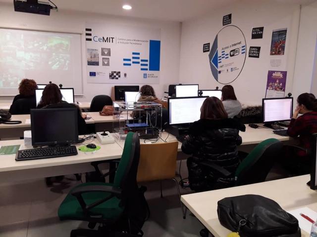 Aula CeMIT de Cuntis.