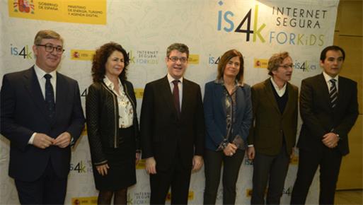 Presentación del Centro de Seguridad en Internet para Menores.