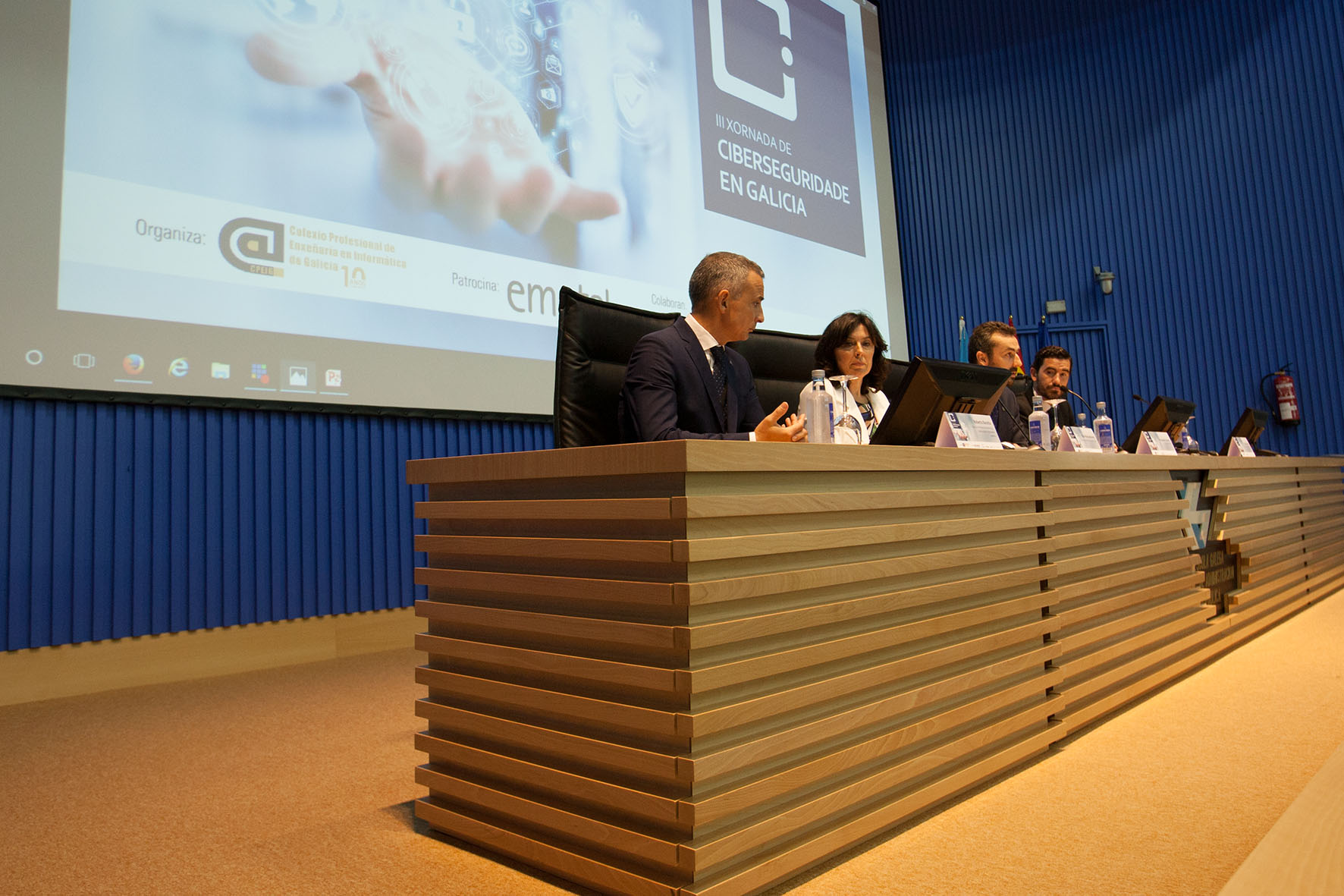 Relatores da xornada.