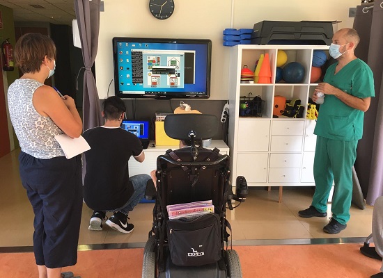 Demostración de la aplicación informática de atención a la diversidad.