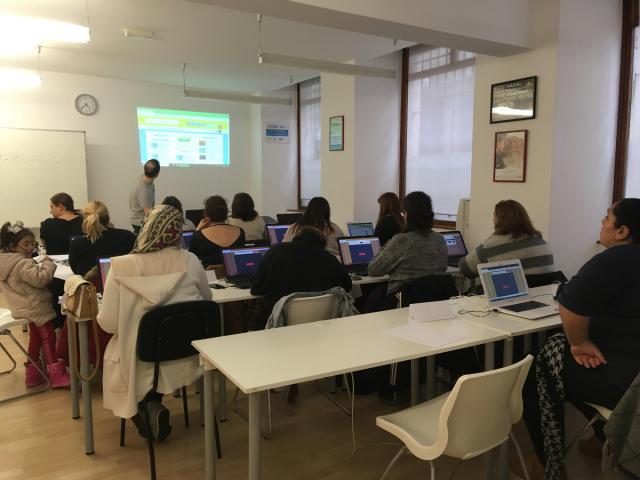 Momento de la formación.