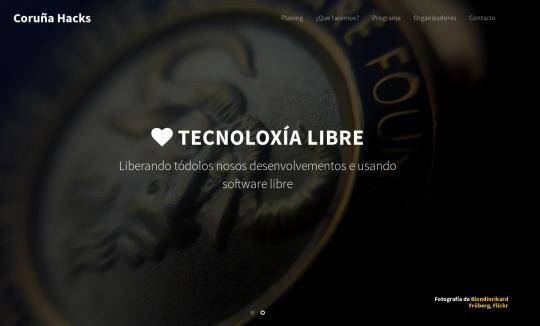 Cartel del programa.