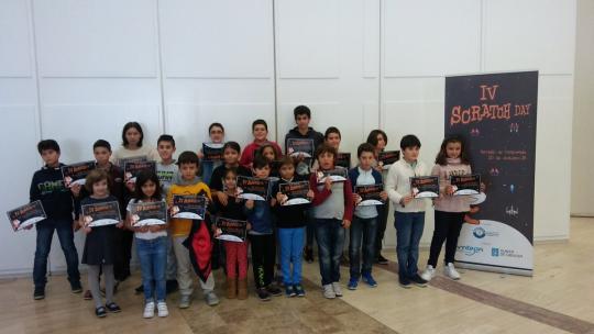 Participantes en el cuarto Scratch Day.