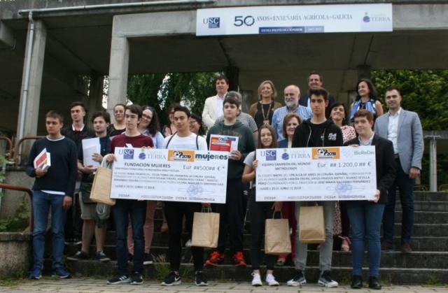 Gañadores e promotores da D3Mobile Metrology World League 2019.