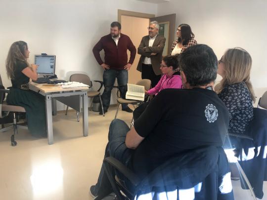 Reunión de la Diputación de Lugo con la comunidad educativa de la UNED.