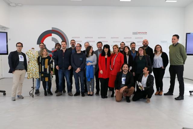 Emprendedores del vivero de empresas de Barro.