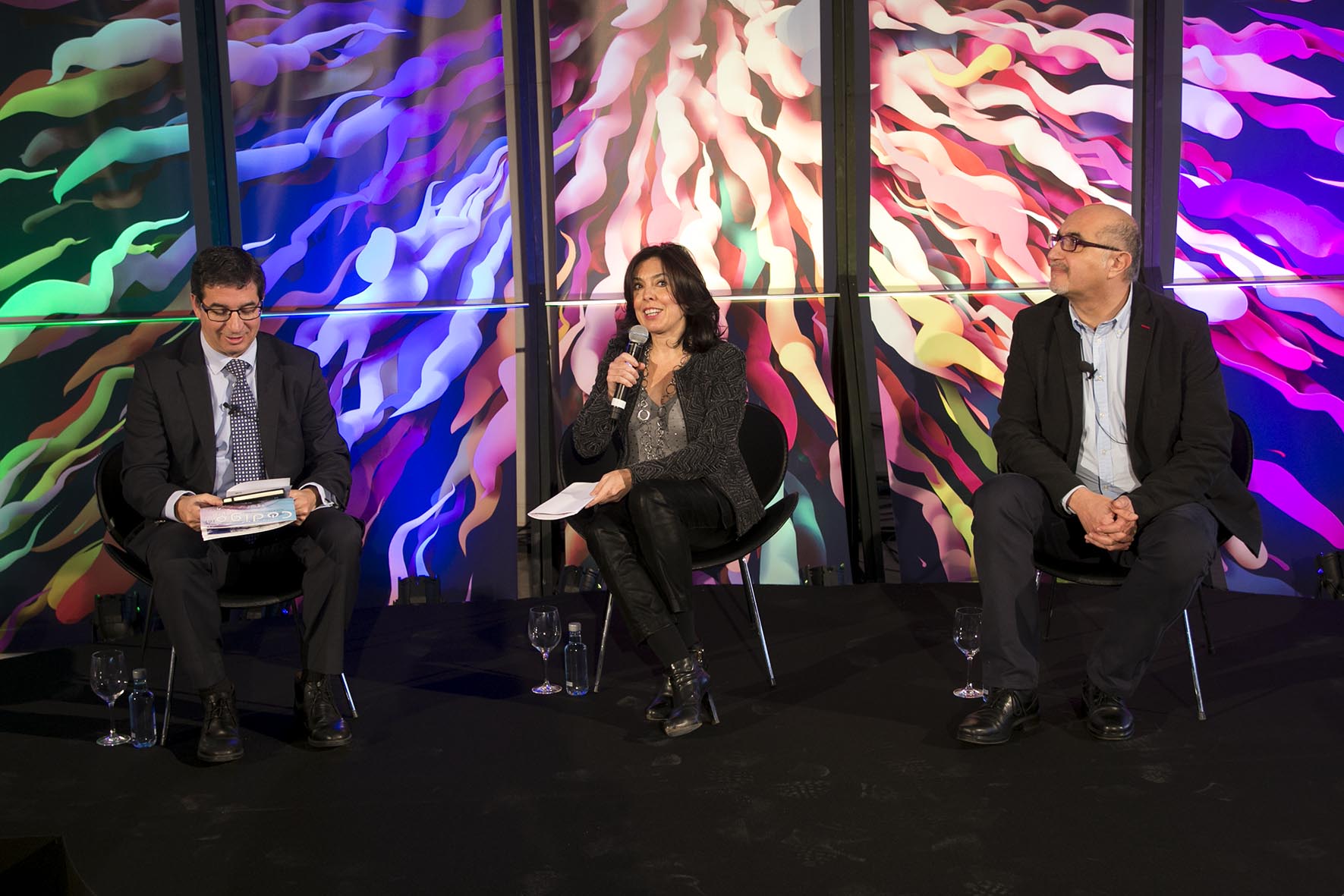 Representantes de las tres entidades organizadoras del Dico Summit