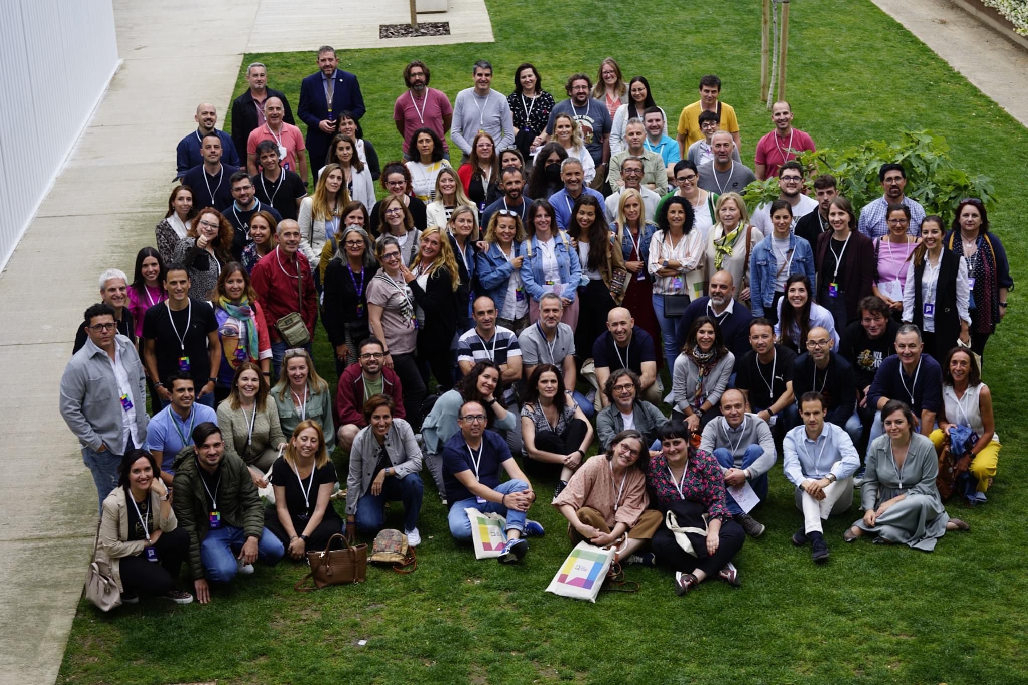Participantes en el III Encuentro de Dinamizadores de centros de competencias digitales.