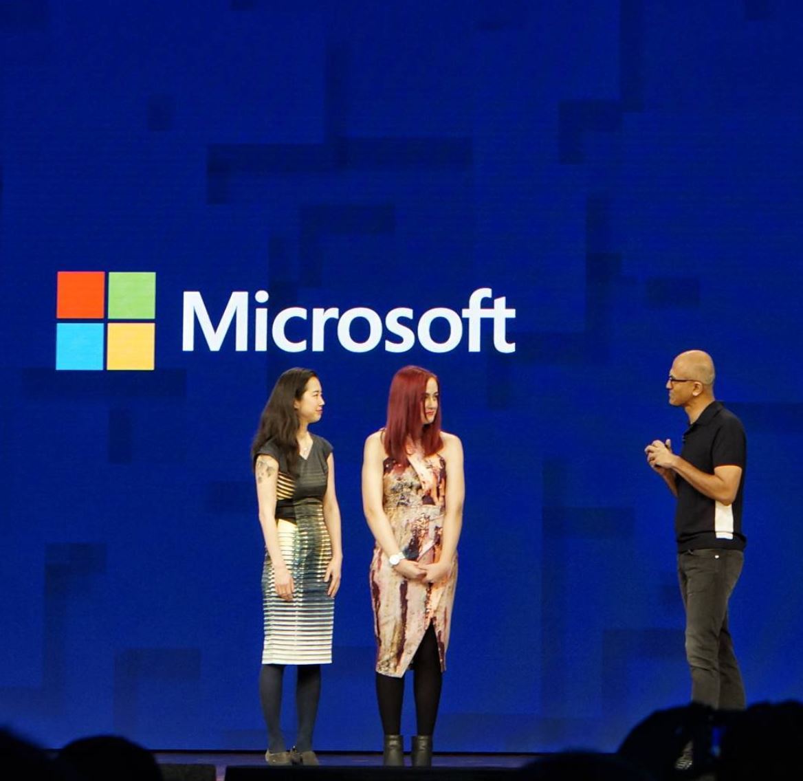 Presentación de novedades de Microsoft.