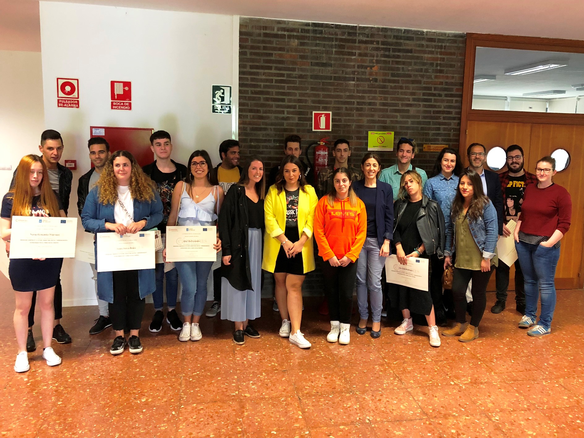 Participantes en el curso.