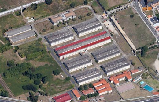 Vista aérea de la Fábrica de Armas.