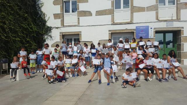 Participantes en los talleres.