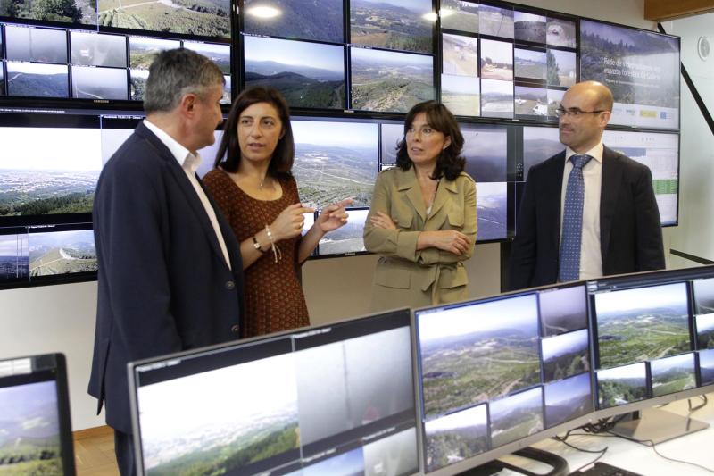 Red de Videovigilancia Forestal de la Xunta.