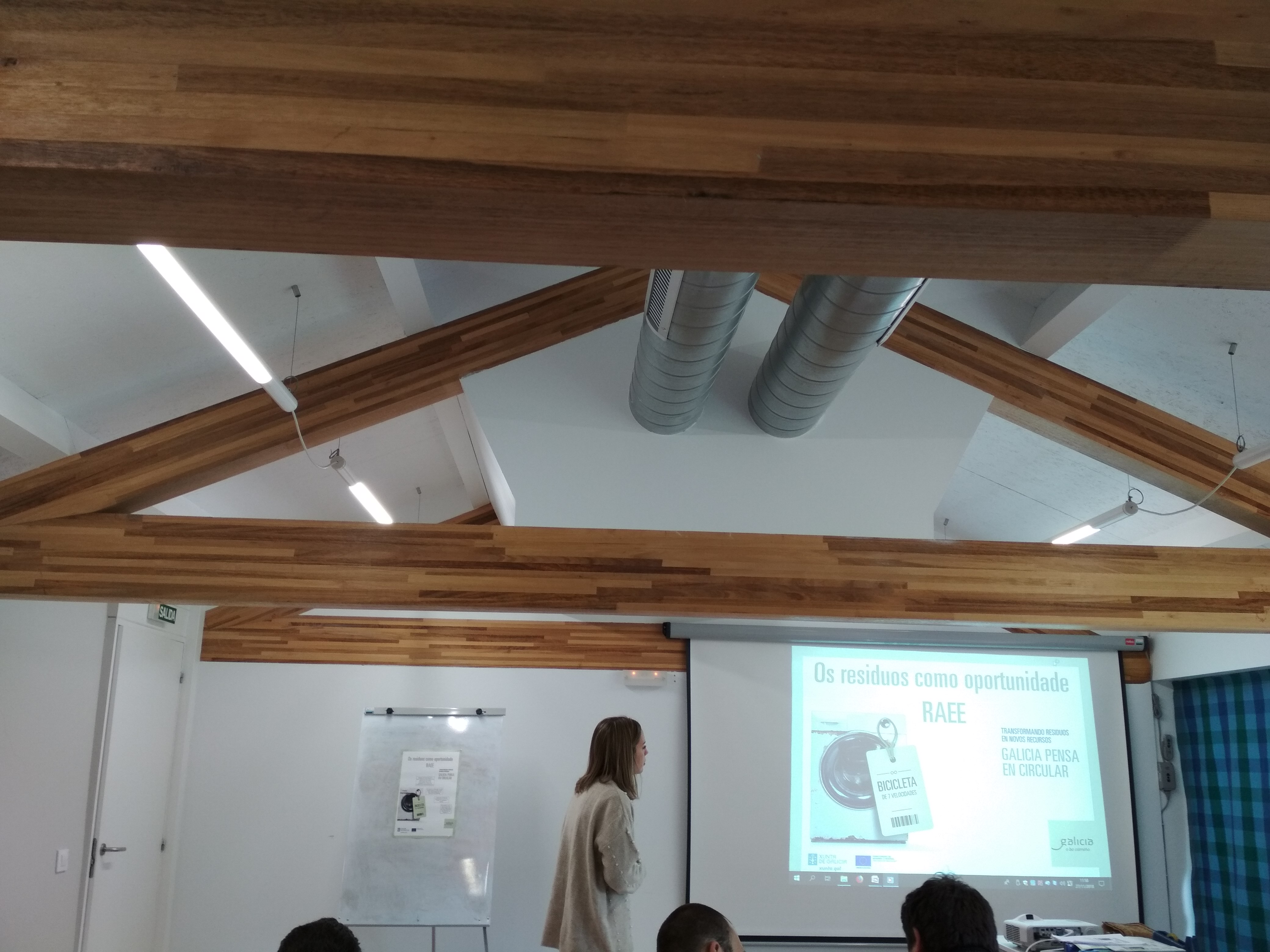 Un momento de la formación.