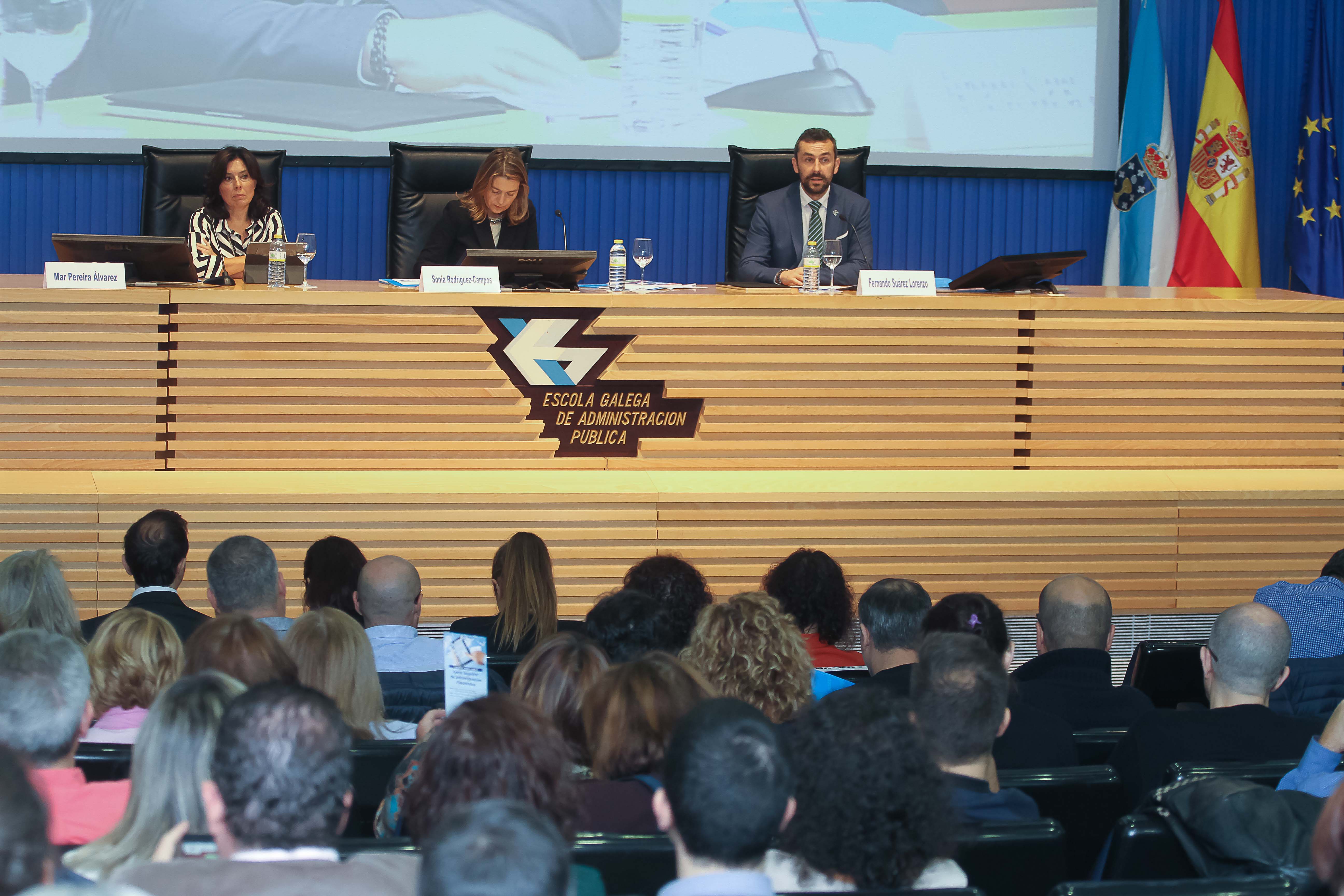 Inauguración del Curso Superior de Administración Electrónica.