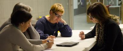 Reunión de mujeres.