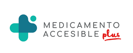 Logo de Medicamento Accesible Plus.
