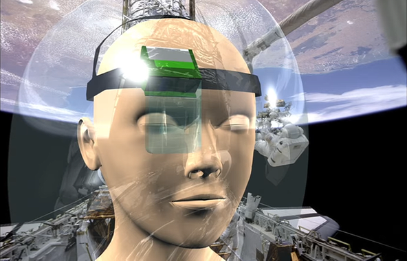 Gafas especiales de la ESA.