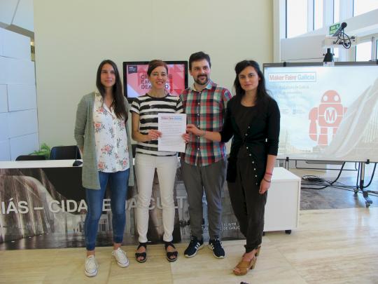 Presentación de la Galicia Maker Faire.