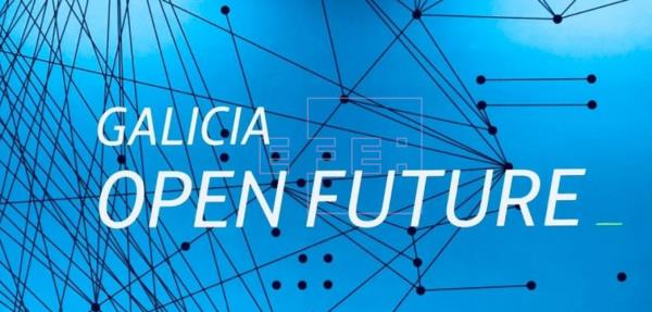 Cartel del Galicia Open Future.