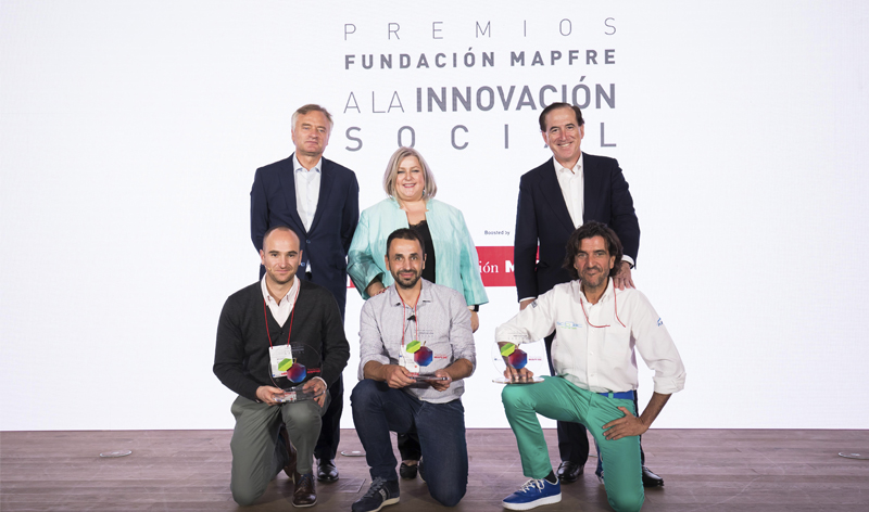 Galardoados nos Premios de Innovación Social de Fundación MAPFRE.